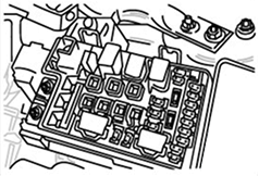 Locate and Plug-In <b>Ignition and Horn Relays</b>